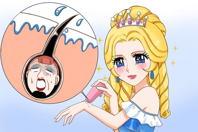 肌に優しい抑毛剤!クリームやローションでムダ毛を薄くする